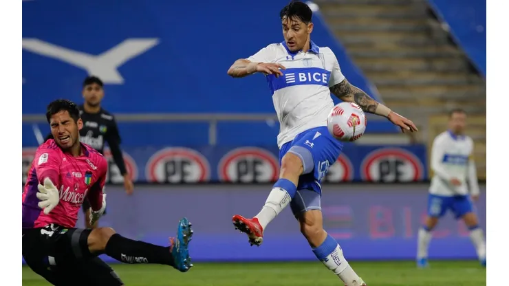 Fernando Zampedri se fue en blanco en la goleada ante O'Higgins.