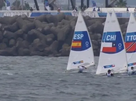 Clemente Seguel la rompe en la vela láser