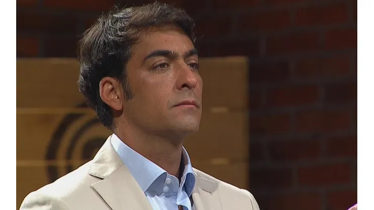 Chris Carpentier en la temporada anterior de Masterchef Celebrity.