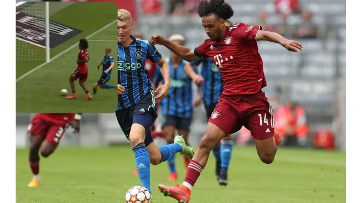Un increíble fallo del jugador del Bayern Munich.