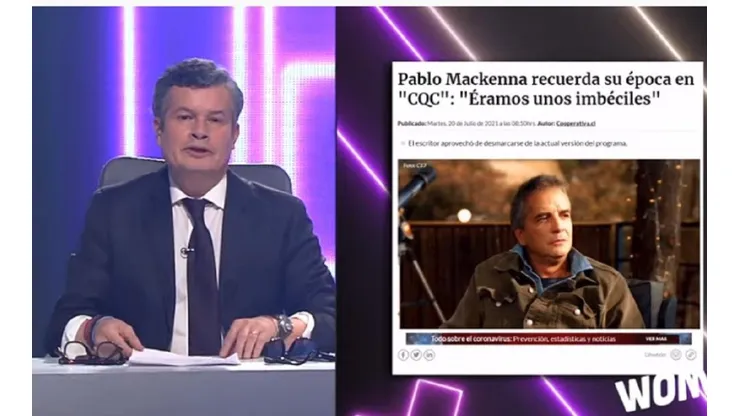 CQC arremete sin filtro contra Pablo Mackenna