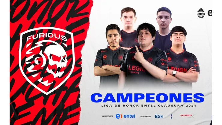 ¡Furious Gaming es el campeón de la Liga de Honor!
