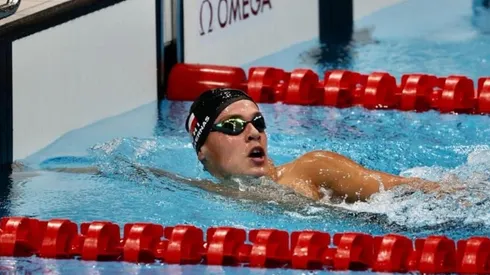 Cisternas logró un nuevo récord nacional en los Juegos Olímpicos.