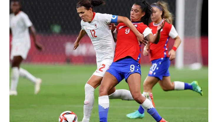 María José Urrutia tuvo un palo ante Canadá