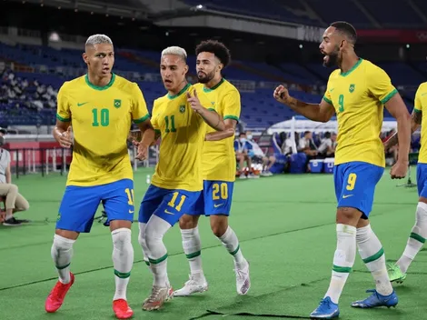 Brasil enfrenta a Costa de Marfil por la 2° fecha del futbol masculino en Tokio
