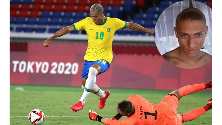 Richarlison se arriesgó con el mítico corte.