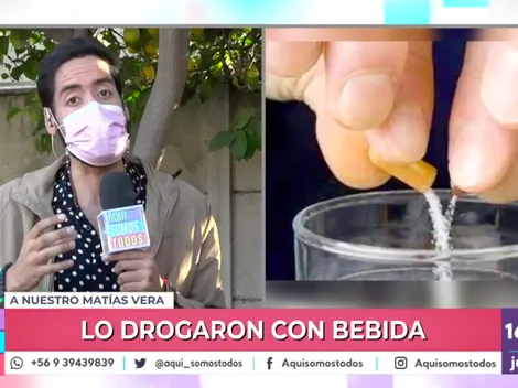 Periodista de Aquí Somos Todos relata que lo drogaron para robarle