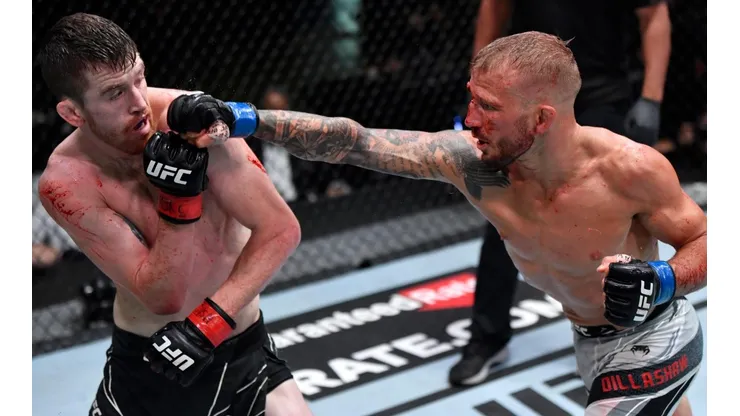 Dillashaw regresó con todo al UFC y venció a Sandhagen