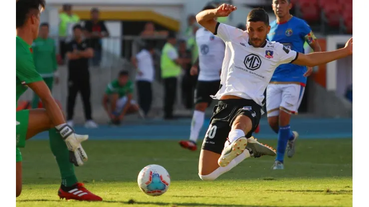 Nicolás Blandi no dijo ni chao en Colo Colo.