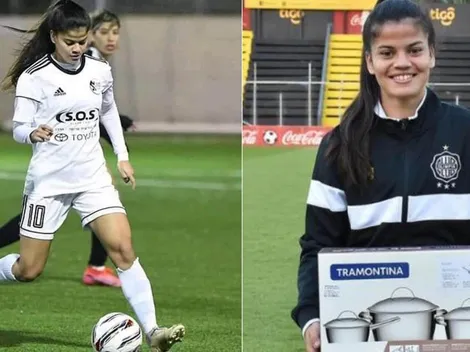 Jugadora fue premiada como figura del partido con un juego de ollas