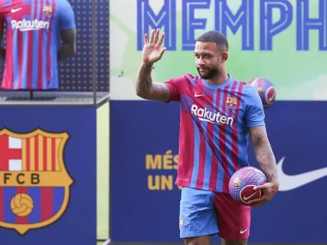 Depay presentado: "Esto es difícil de describir, es muy especial"