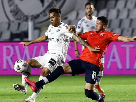 ¿Cuándo y a qué hora juega Independiente vs Santos por la Sudamericana?