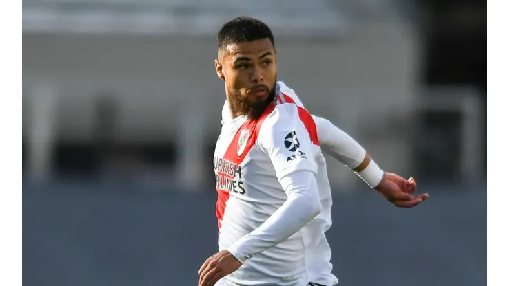 Paulo Díaz fue una de las figuras de la cancha en la clasificación de River Plate