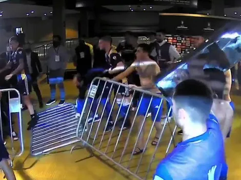 El acta policial de la trifulca de Boca: "Agresión con un extintor"