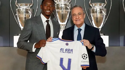 David Alaba tomó el número 4 que dejó vacante Sergio Ramos.