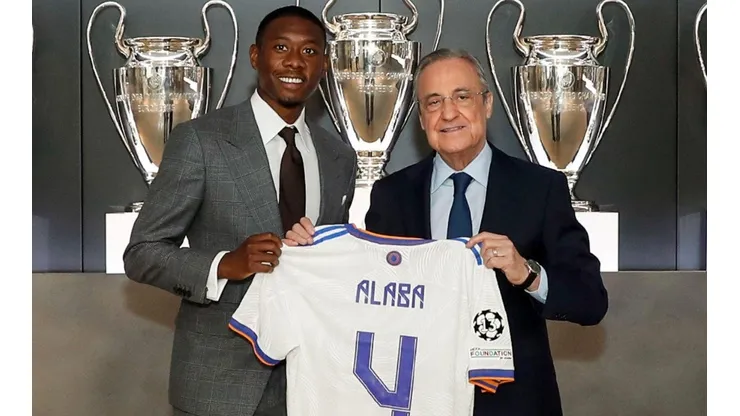 David Alaba tomó el número 4 que dejó vacante Sergio Ramos.