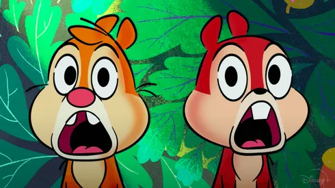 Chip y Dale en una captura de lo que será Chip 'n' Dale: Park Life.