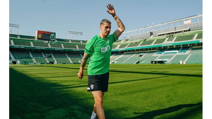 Roco ya entrena con el Elche