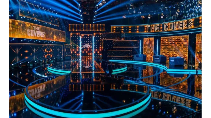 El escenario en el renovado set que tendrá The Covers.
