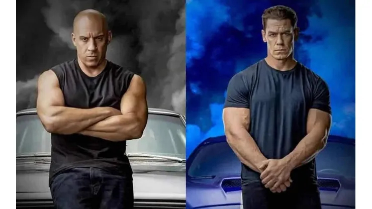 Vin Diesel y John Cena protagonizan la última entrega de Rápidos y Furiosos.