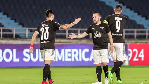 El volante nacional busca los cuartos de final de la Sudamericana.