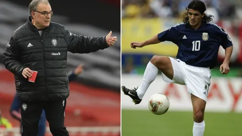 El argentino se deshizo en alabanzas para el actual DT del Leeds United.