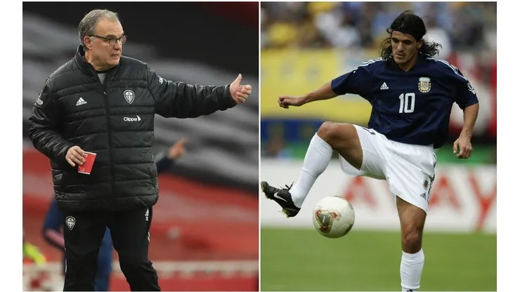 El argentino se deshizo en alabanzas para el actual DT del Leeds United.