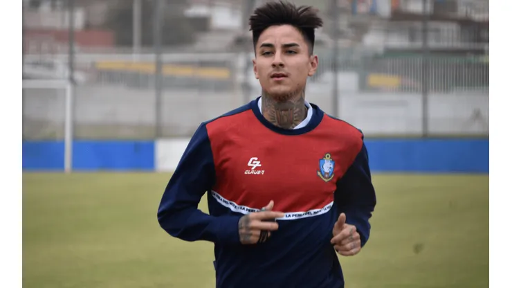 Pulgar entrenando en Antofagasta