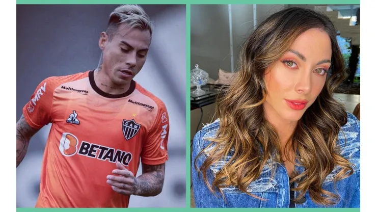 Eduardo Vargas y Daniela Colett.