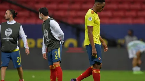 Mina tras fallar su penal ante Argentina