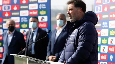 Caputto en su presentación como DT de la selección sub 17