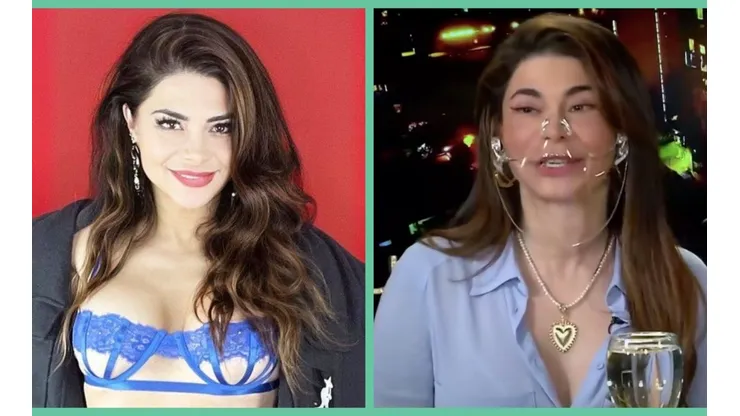 Antonella Ríos en Instagram y Antonella Ríos en Me Late Prime.