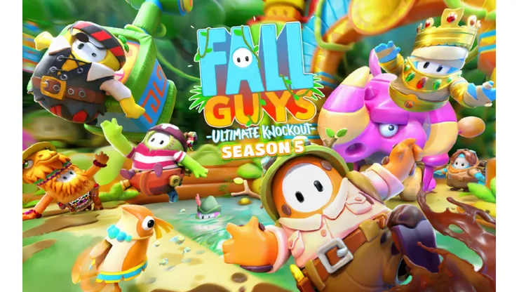 ¡A la jungla! Fall Guys muestra su temporada 5