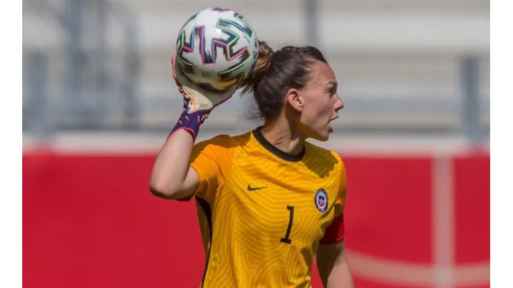 Tiane Endler, figura de la Roja y estrella de los Juegos Olímpicos de Tokio 2020.