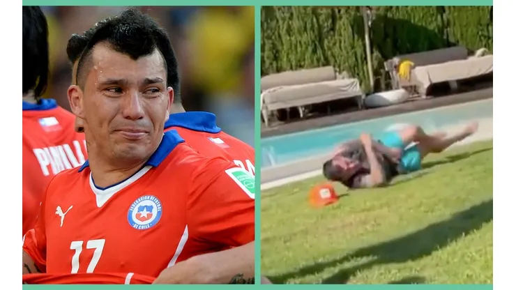 Gary Medel nunca vio venir tremendo dolor.