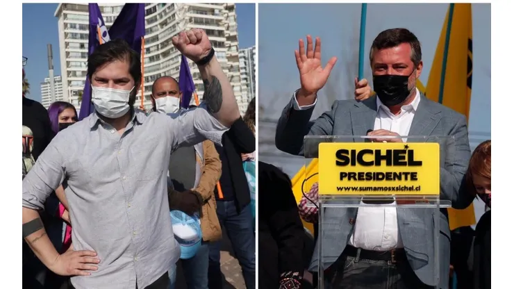 Gabriel Boric y Sebastián Sichel logran un porcentaje inalcanzable en las Primarias.