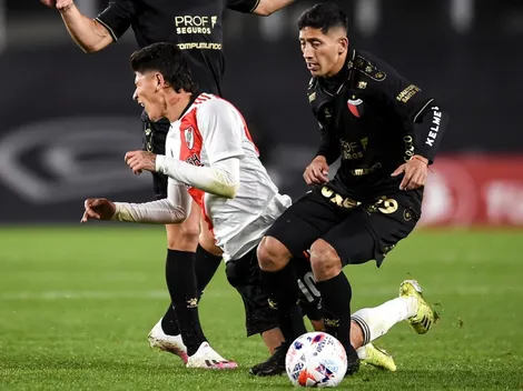 Noche de sorpresas: River cae ante Colón sin Díaz