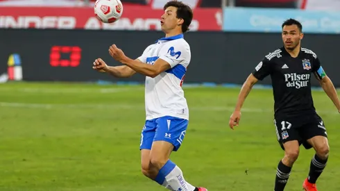 Tapia fue uno de los cambios y salió lesionado ante Colo Colo