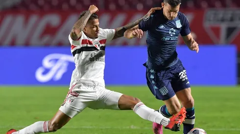 Racing logró conseguir un empate en el duelo de ida jugado en el Morumbi.