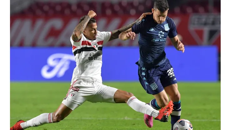 Racing logró conseguir un empate en el duelo de ida jugado en el Morumbi.