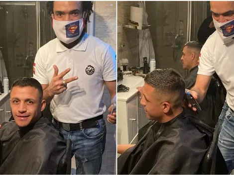 Alexis aprovecha sus vacaciones y se corta el pelo en Tocopilla