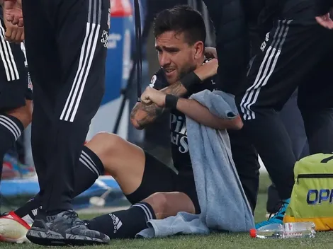 Zaldivia explica su calentura y habla de su lesión