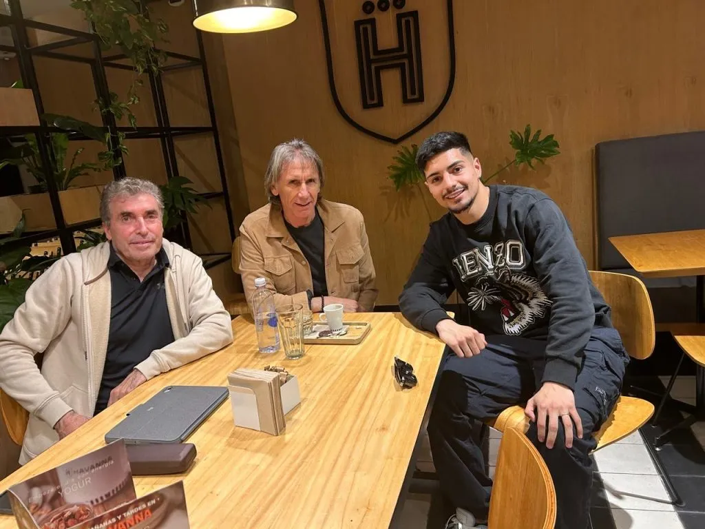 Ricardo Gareca se juntó con los chilenos de Huracán. Habló con Williams Alarcón | ANFP