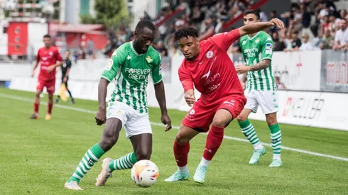 El Betis derrotó con goleada al Winterthur de Suiza