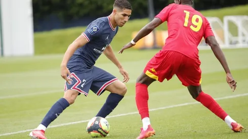 Hakimi quedó descartado para el amistoso de este sábado tras dar positivo al coronavirus