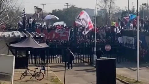 El Monumental se llenó de hinchas para el arengazo