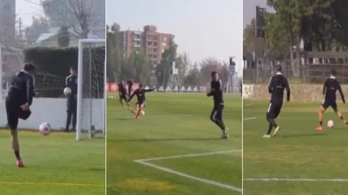 Arriagada anotó un triplete previo al choque con la UC