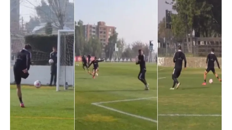 Arriagada anotó un triplete previo al choque con la UC