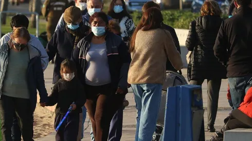 VIÑA DEL MAR: Tarde de playa en fase 2