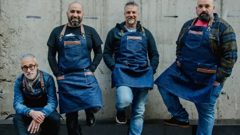 Sergi Arola, Tomás Olivera, Bernardo Borgeat y Juan Manuel Pena, los chefs que encabezará Parrilleros.